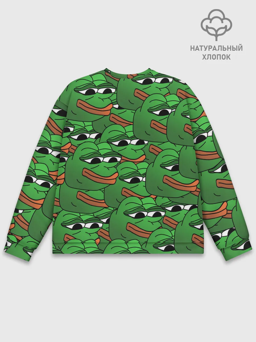 Мужской свитшот базовый / Pepe The Frog