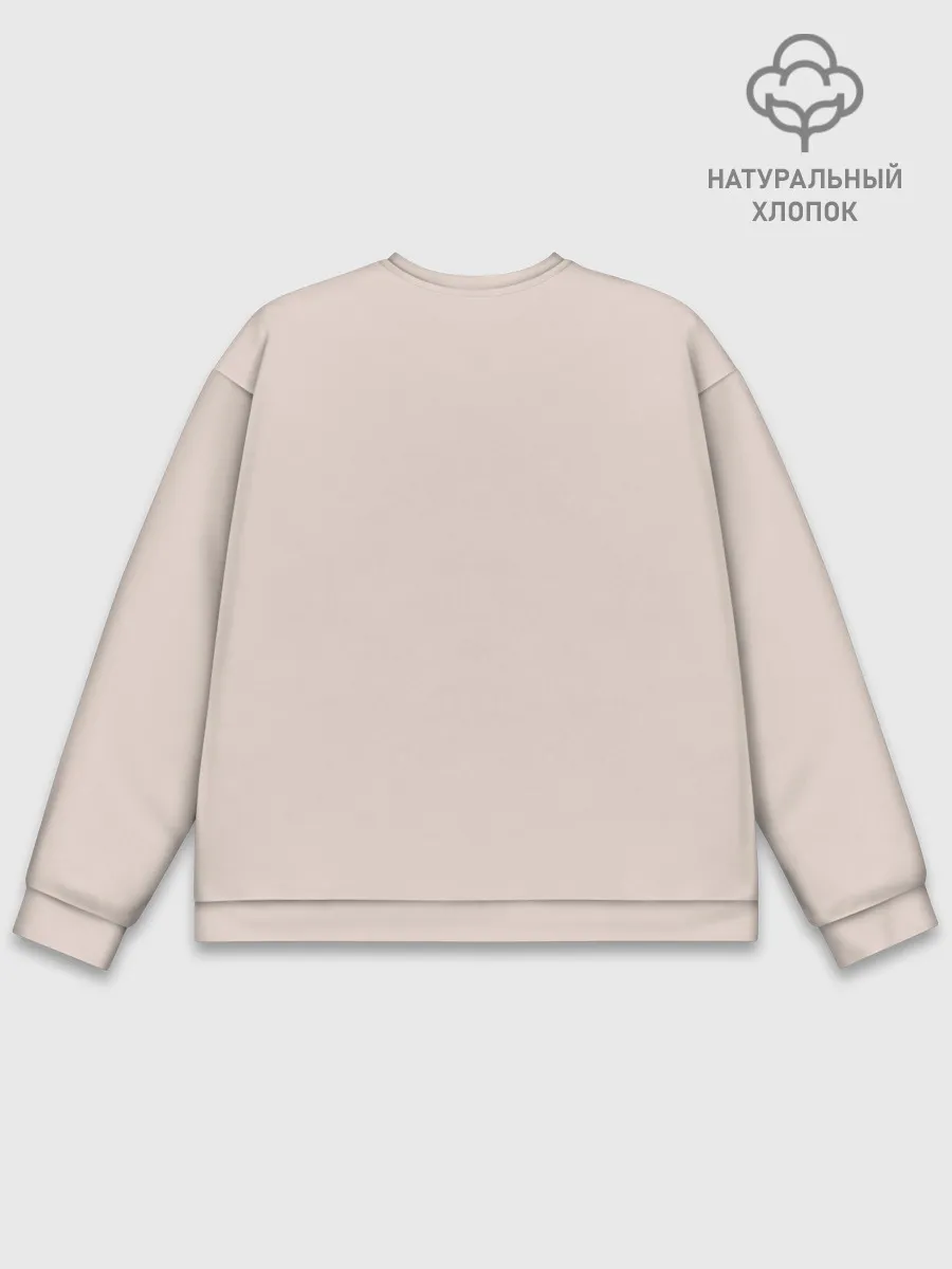 Мужской свитшот базовый / КОРГИ И МЫШАТА