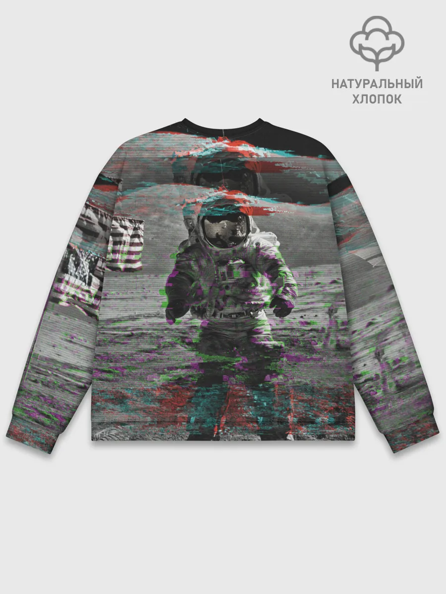 Мужской свитшот базовый / Космонавт