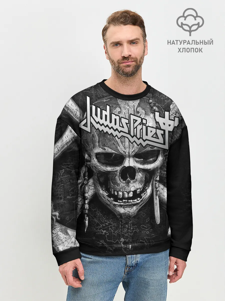 Мужской свитшот базовый / Judas Priest