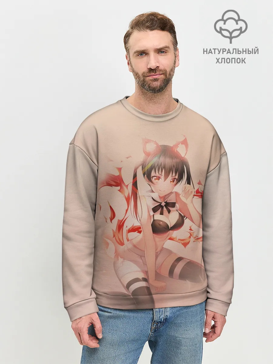 Мужской свитшот базовый / Пламенная бригада пожарных