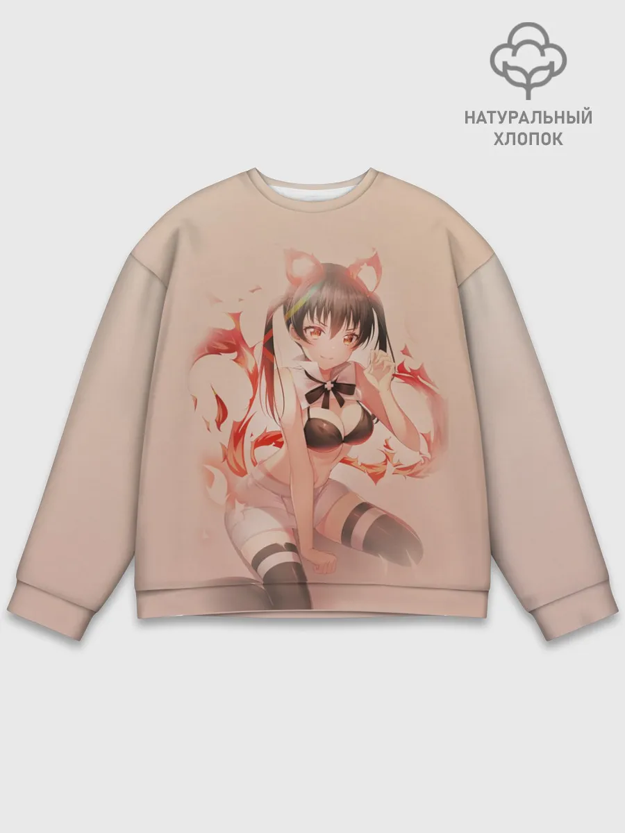 Мужской свитшот базовый / Пламенная бригада пожарных