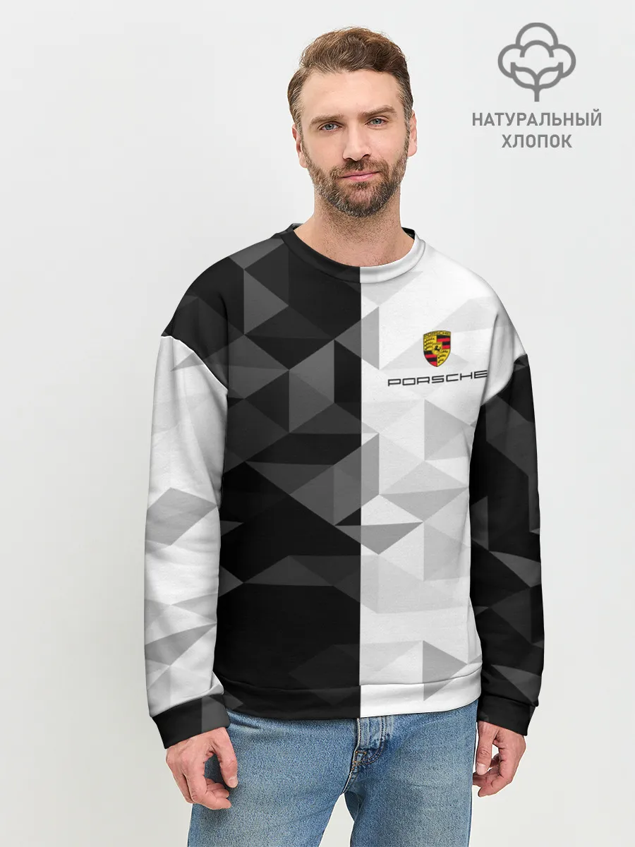 Мужской свитшот базовый / PORSCHE | ПОРШЕ