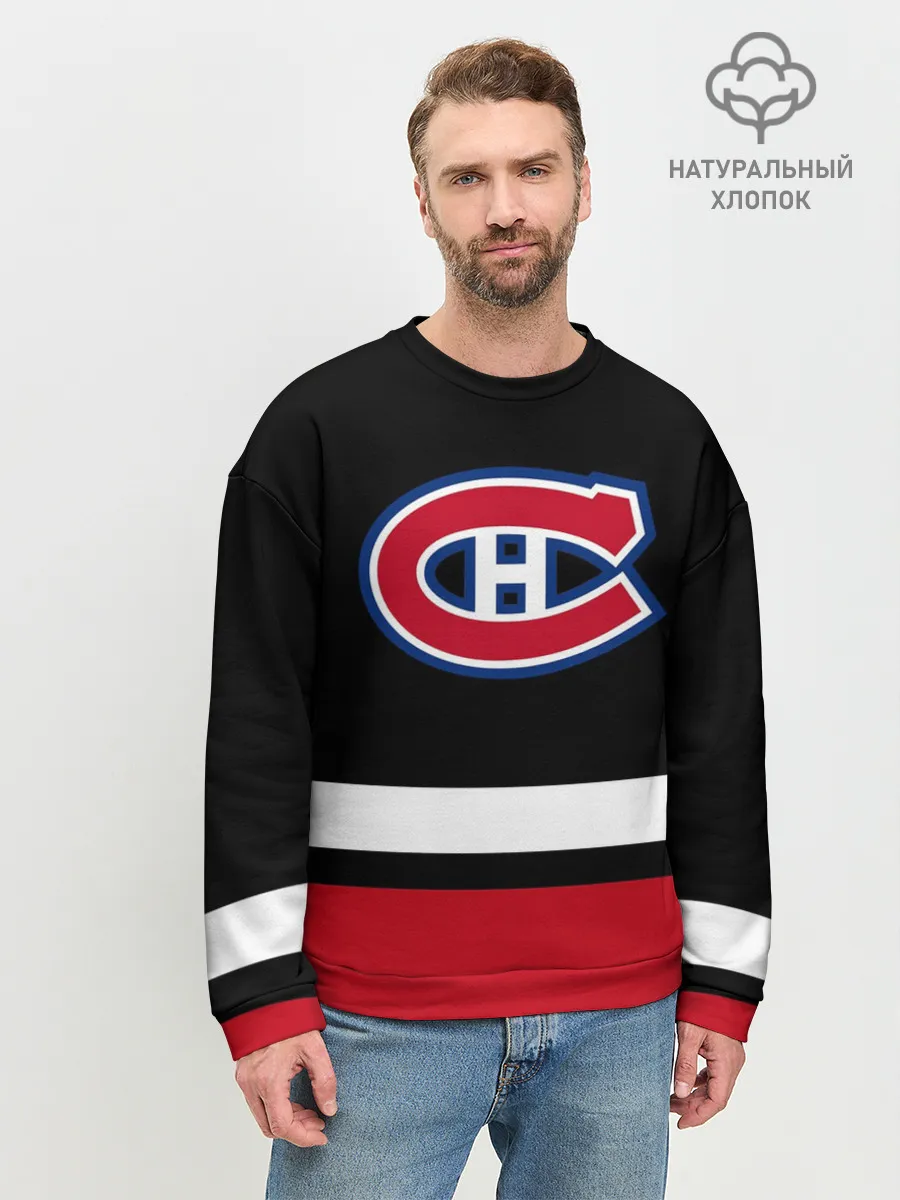 Мужской свитшот базовый / Монреаль Канадиенс