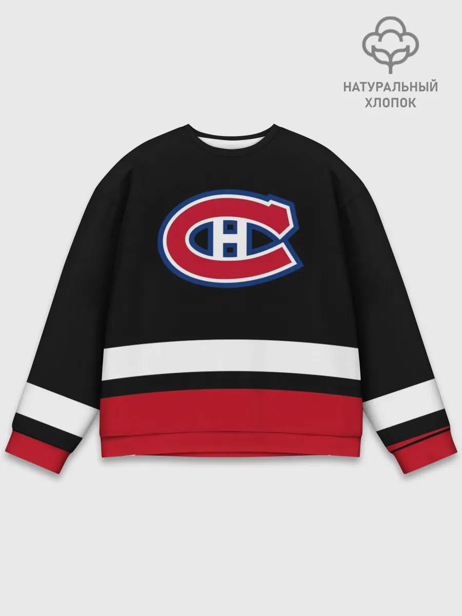Мужской свитшот базовый / Монреаль Канадиенс