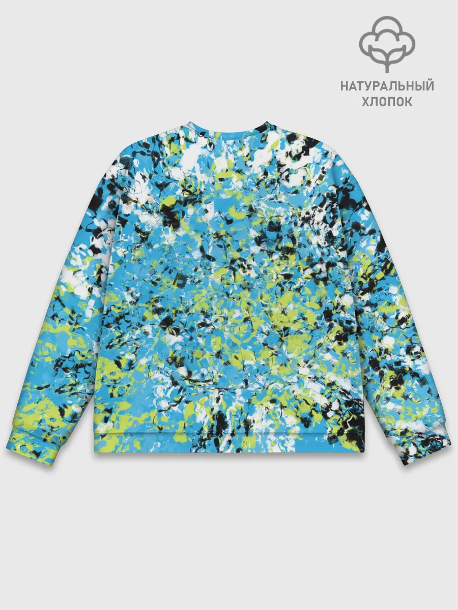 Мужской свитшот базовый / Абстракция