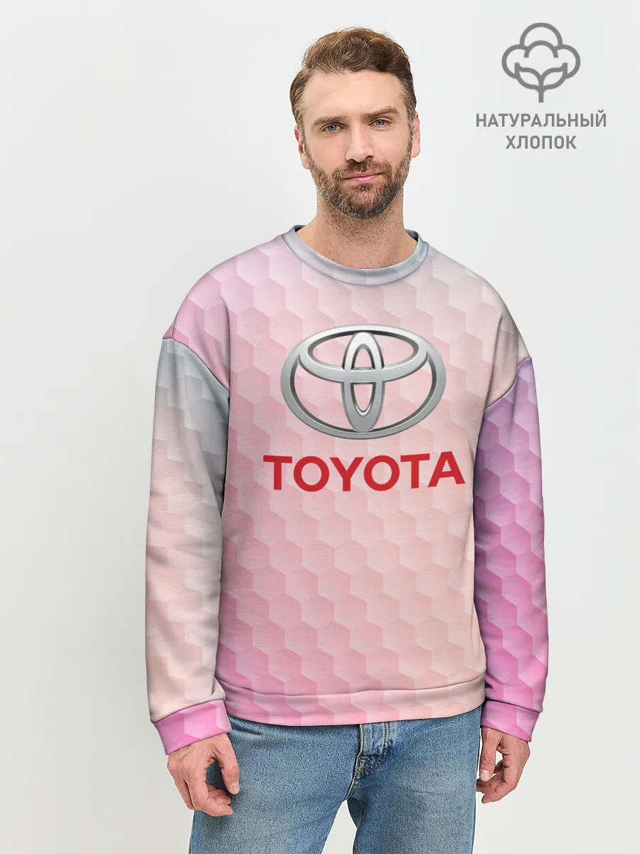 Мужской свитшот базовый / TOYOTA | ТОЕТА