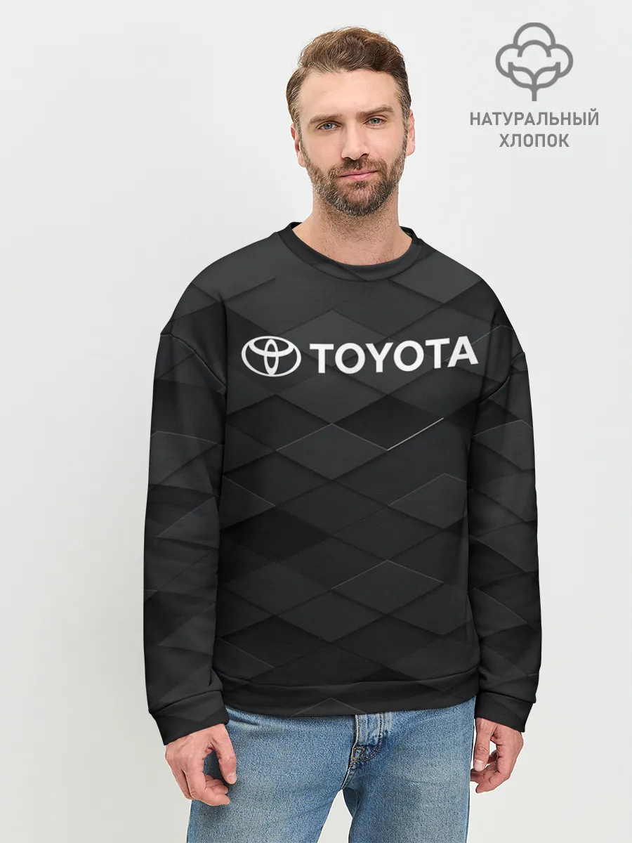 Мужской свитшот базовый / TOYOTA | ТОЁТА