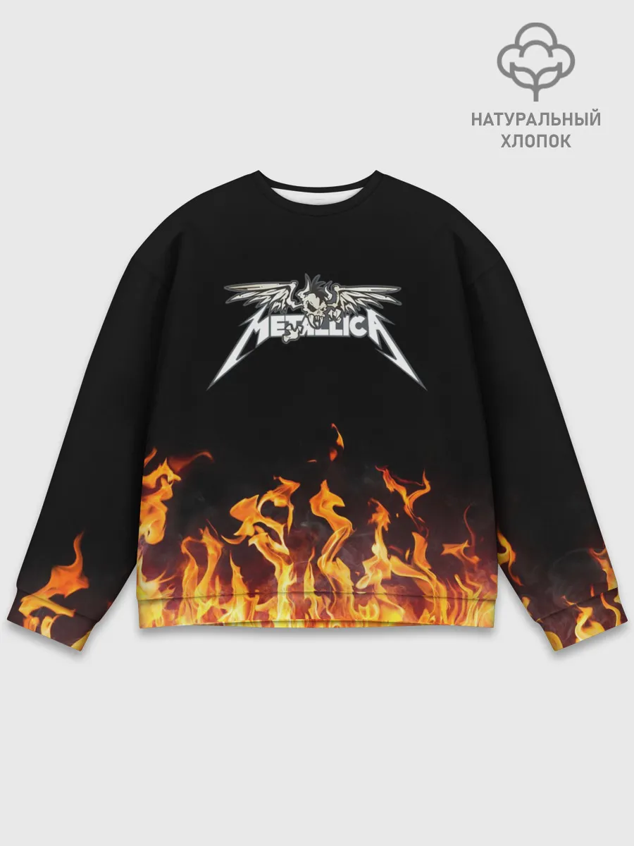 Мужской свитшот базовый / Metallica