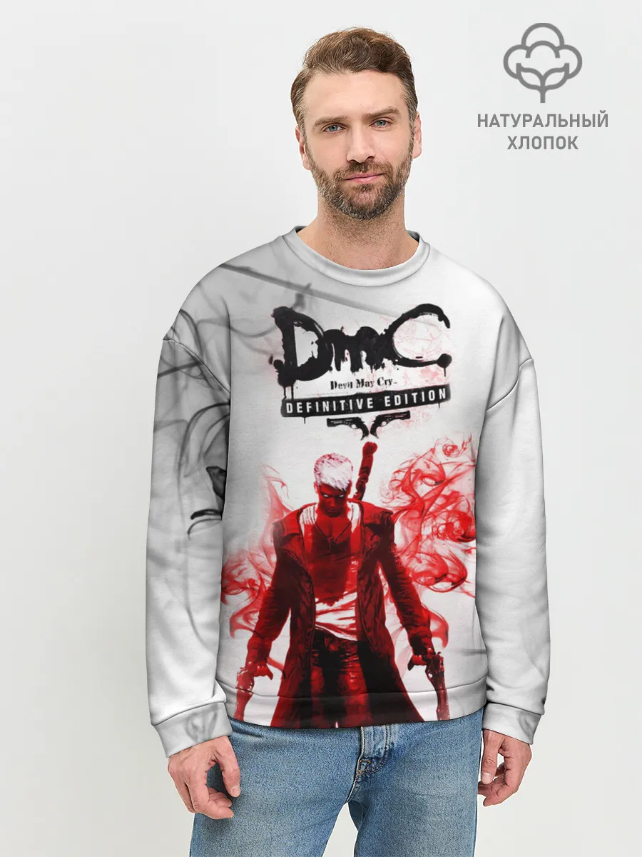 Мужской свитшот базовый / devil may cry