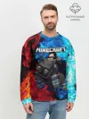 Мужской свитшот базовый / Minecraft / Майнкрафт