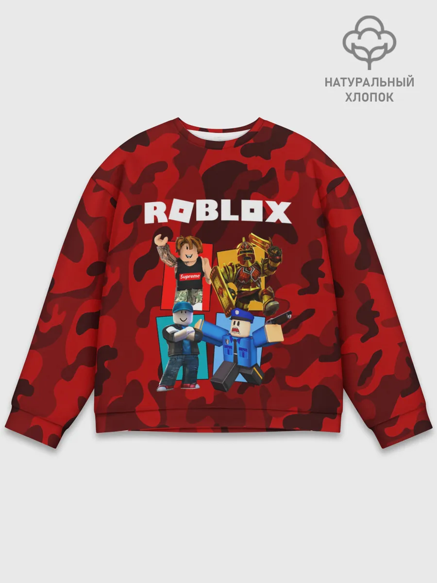 Мужской свитшот базовый / ROBLOX