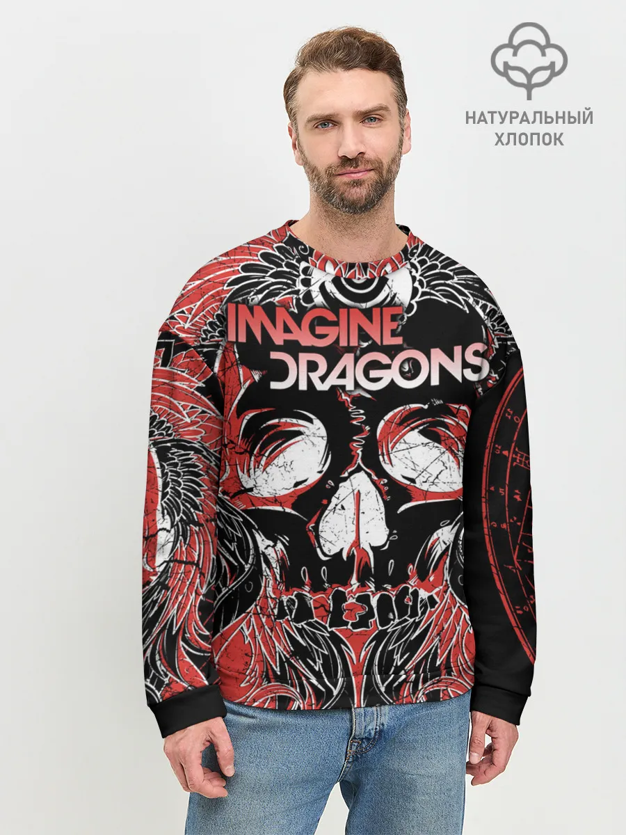 Мужской свитшот базовый / Imagine Dragons