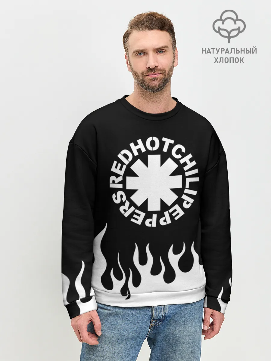 Мужской свитшот базовый / Red Hot Chili Peppers