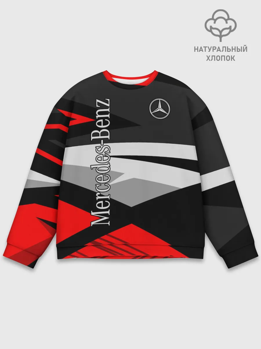 Мужской свитшот базовый / Mercedes-Benz