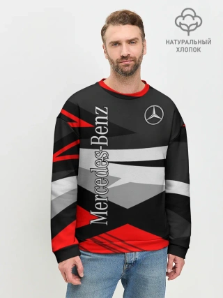 Мужской свитшот базовый / Mercedes-Benz