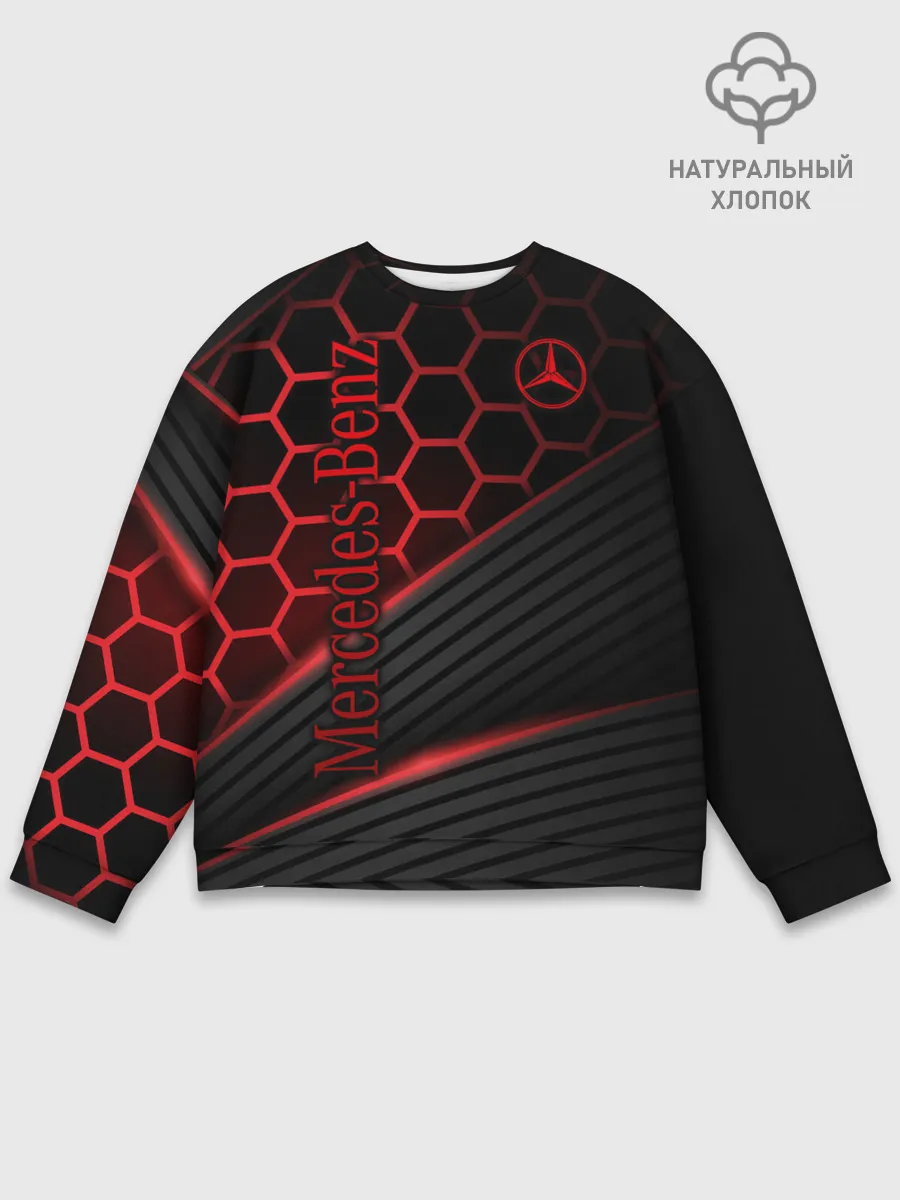 Мужской свитшот базовый / Mercedes-Benz