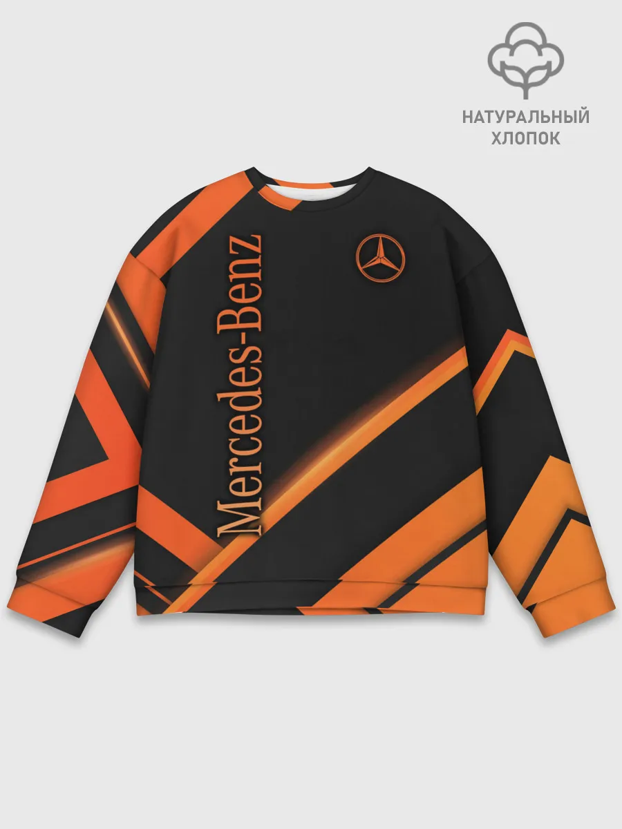 Мужской свитшот базовый / Mercedes-Benz
