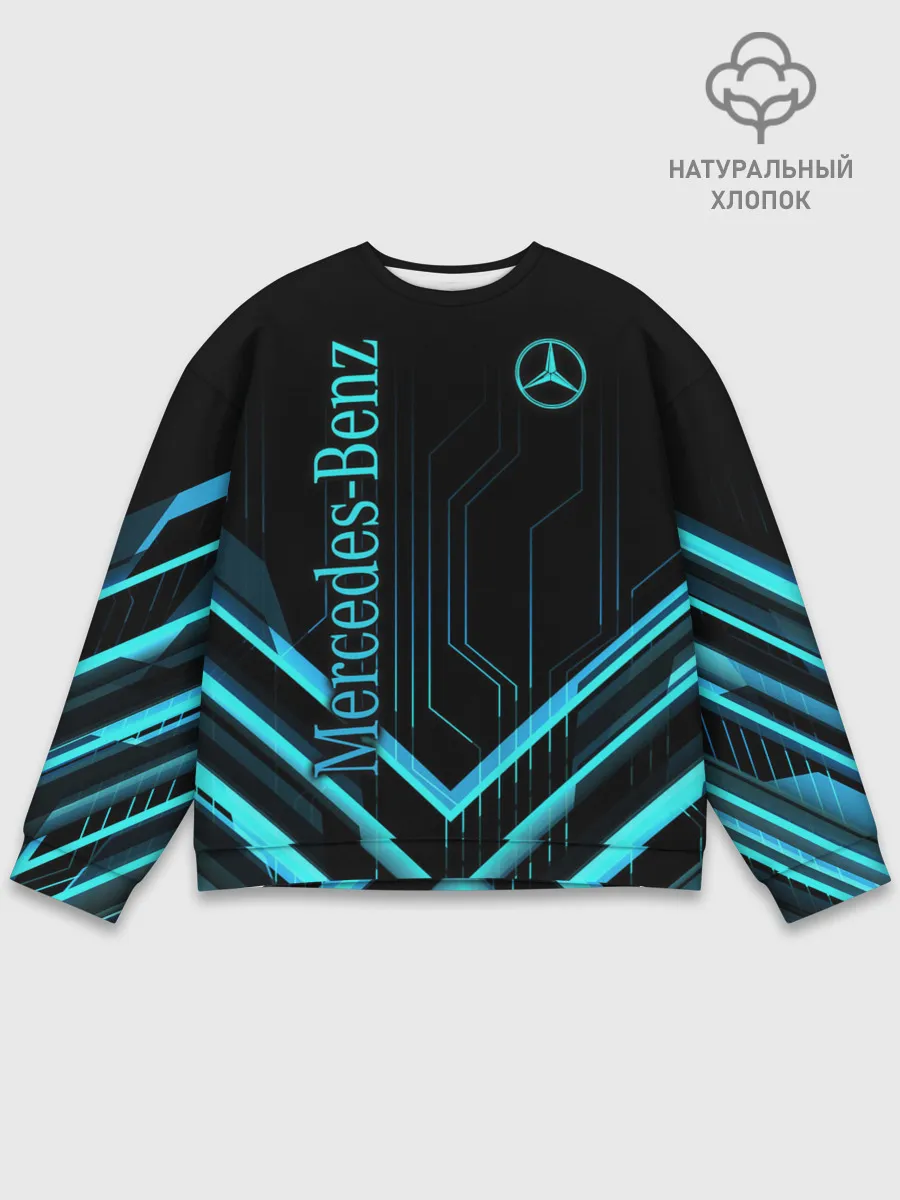 Мужской свитшот базовый / Mercedes-Benz