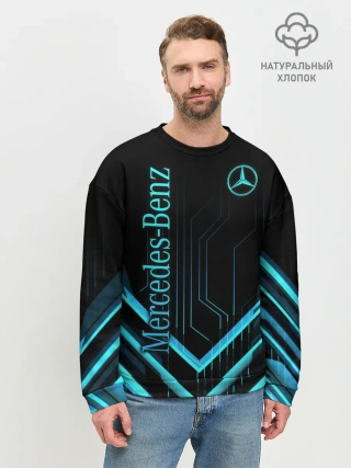 Мужской свитшот базовый / Mercedes-Benz