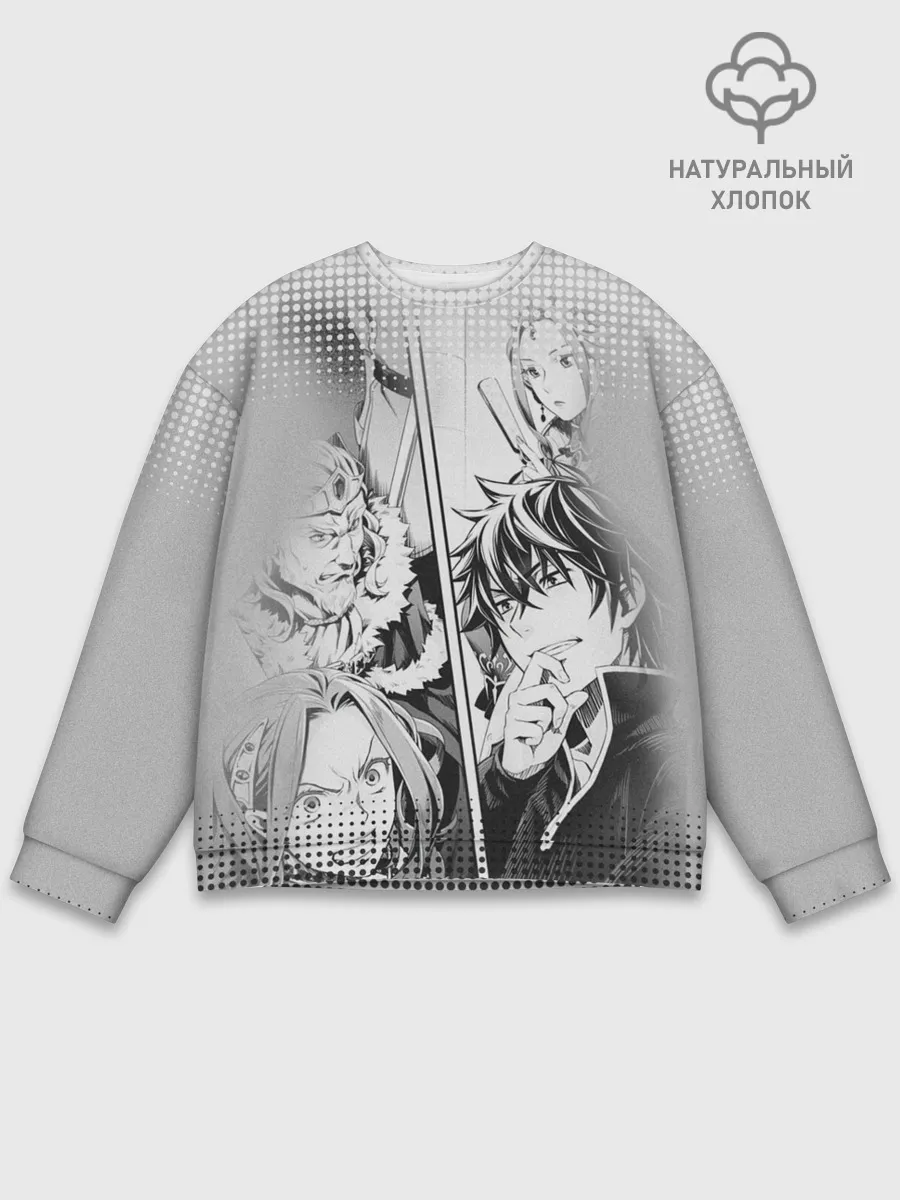 Мужской свитшот базовый / The Rising of the Shield Hero