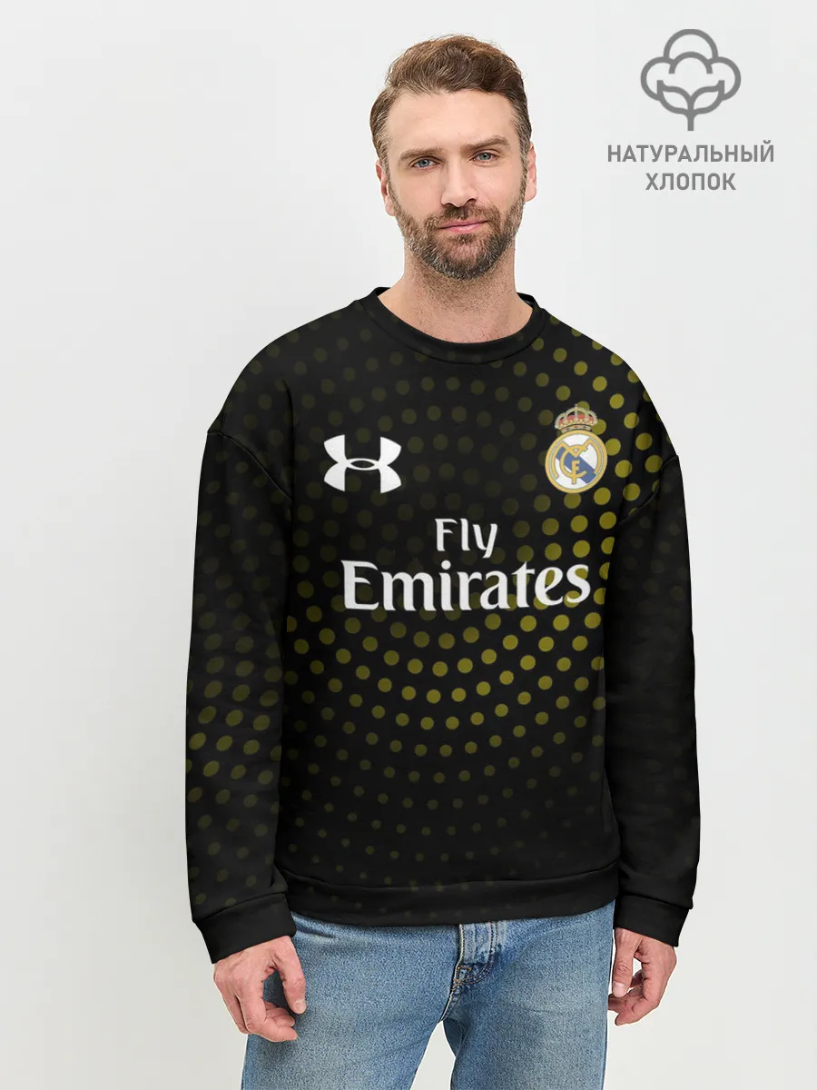 Мужской свитшот базовый / Real Madrid