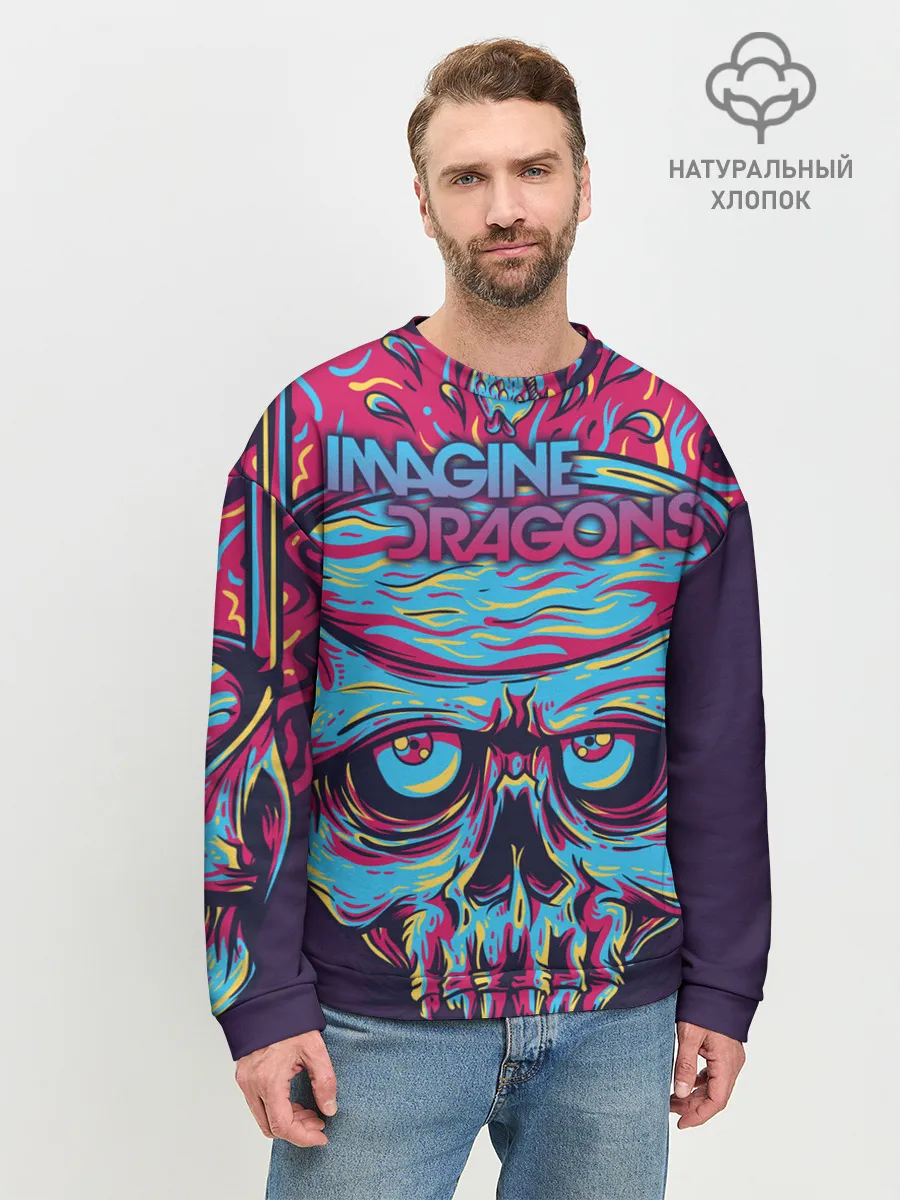 Мужской свитшот базовый / Imagine Dragons