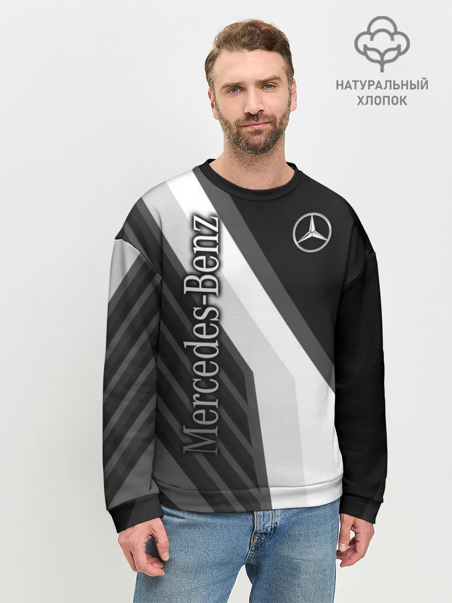 Мужской свитшот базовый / Mercedes-Benz