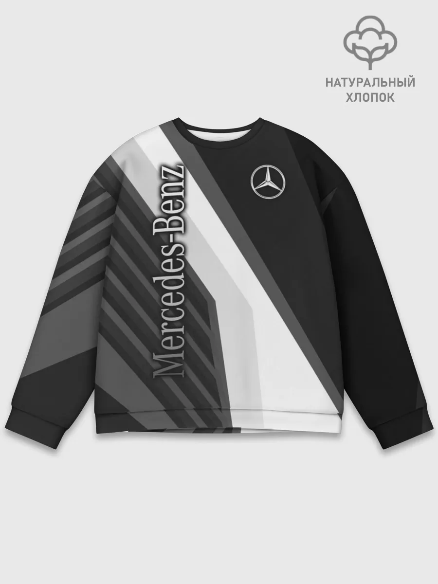 Мужской свитшот базовый / Mercedes-Benz