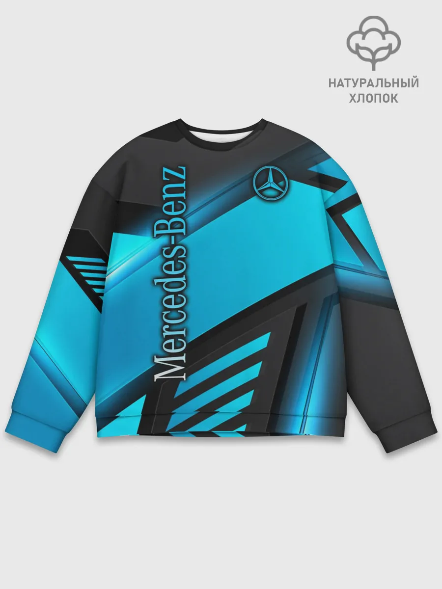 Мужской свитшот базовый / MERCEDES-BENZ | МЭРСЭДЭС