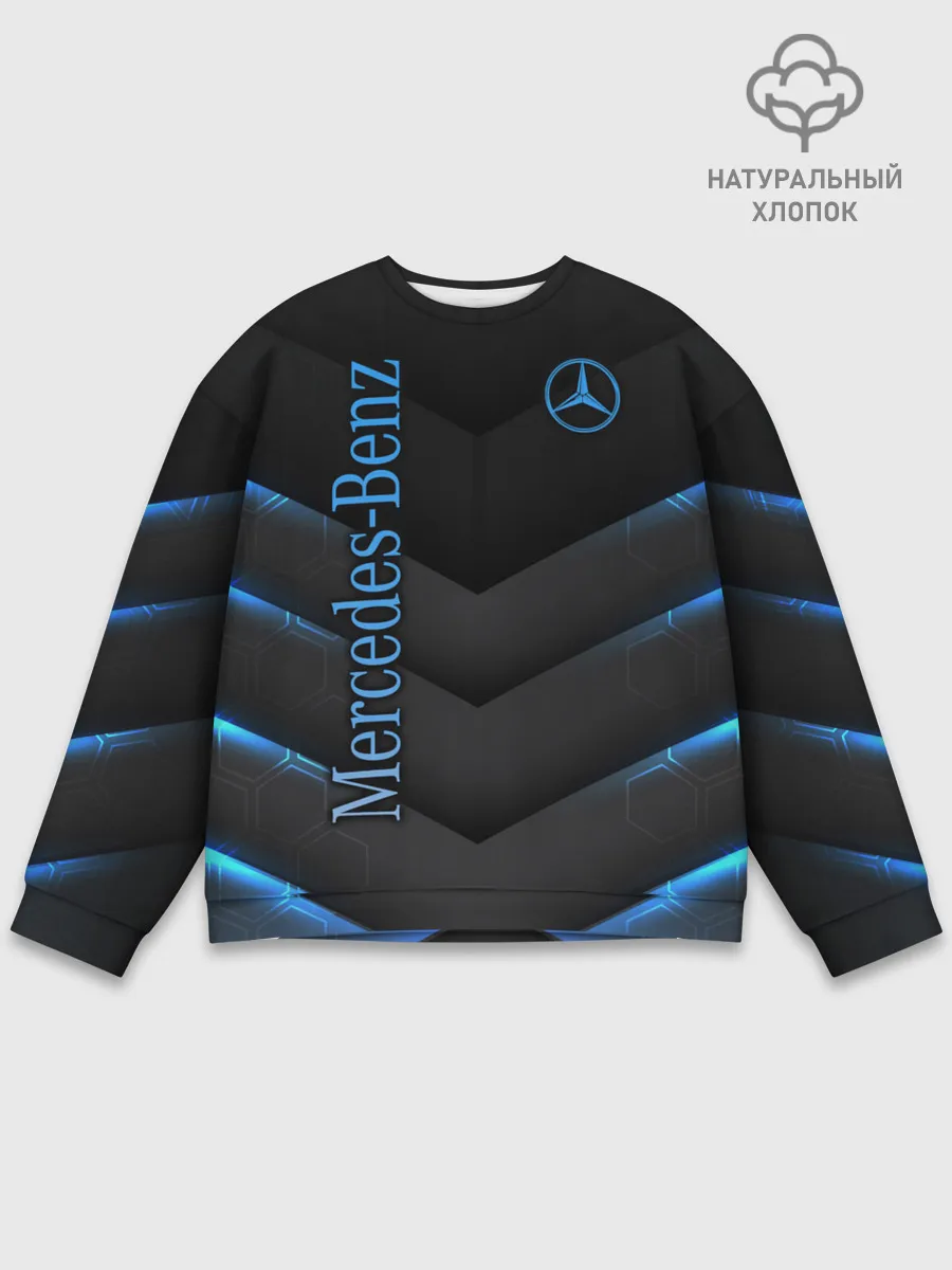 Мужской свитшот базовый / Mercedes-Benz