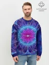 Мужской свитшот базовый / Mandala 2