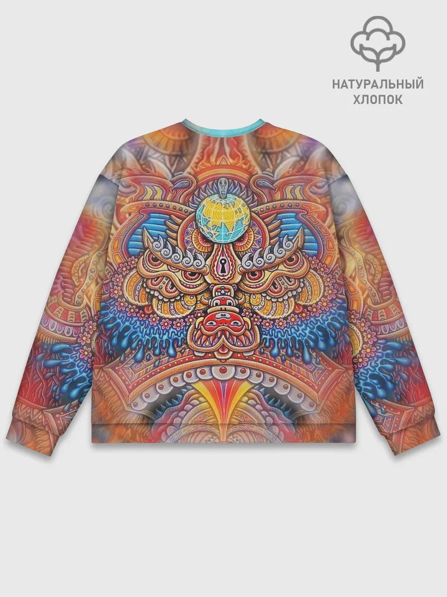 Мужской свитшот базовый / Rising dragon