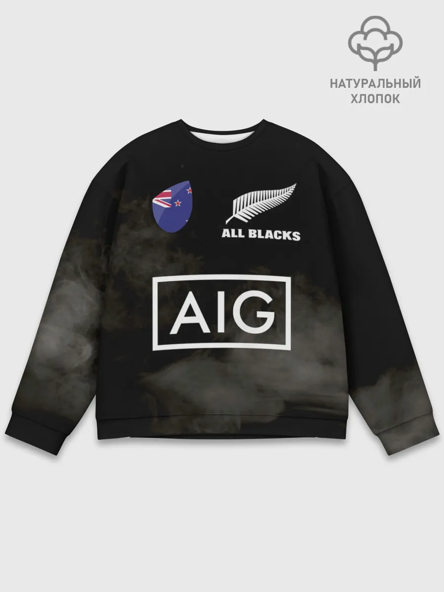 Мужской свитшот базовый / ALL BLACKS