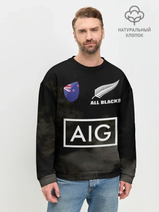 Мужской свитшот базовый / ALL BLACKS