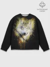 Мужской свитшот базовый / Волчий тотем