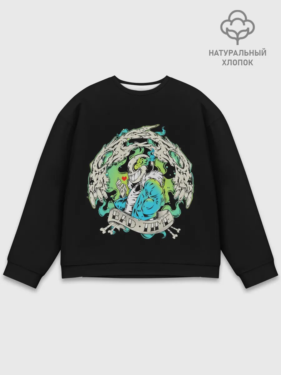 Мужской свитшот базовый / Undertale.