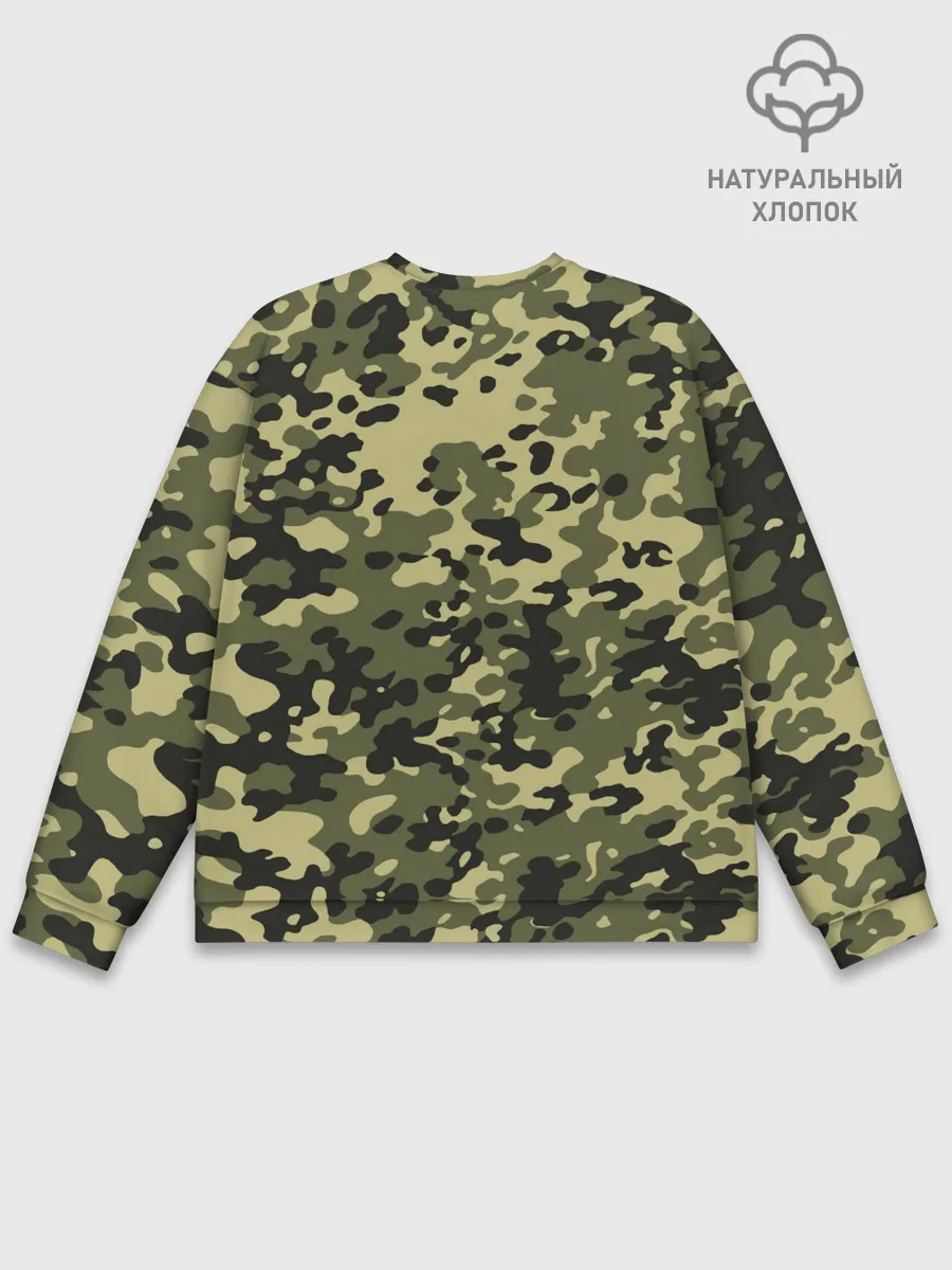 Мужской свитшот базовый / Никто, кроме нас! ВДВ