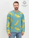 Мужской свитшот базовый / Банановый дождь