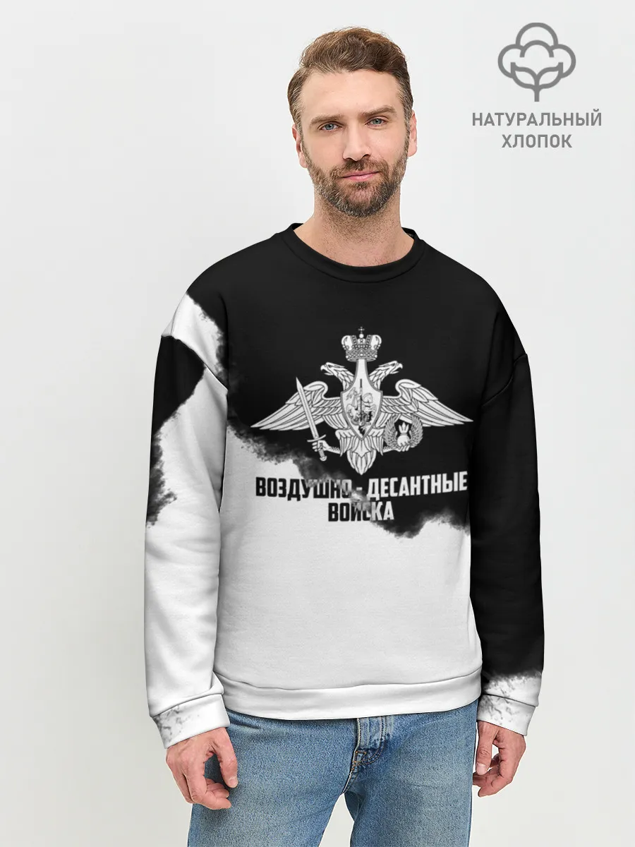 Мужской свитшот базовый / Воздушно - десантные войска