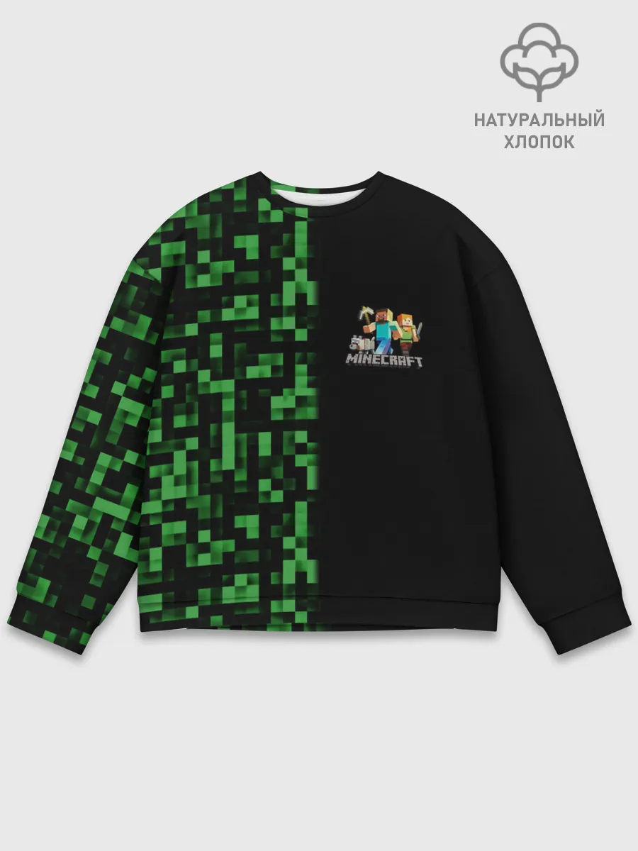 Мужской свитшот базовый / MINECRAFT
