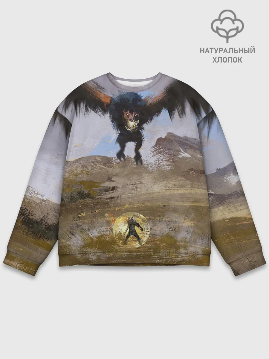 Мужской свитшот базовый / ВЕДЬМАК