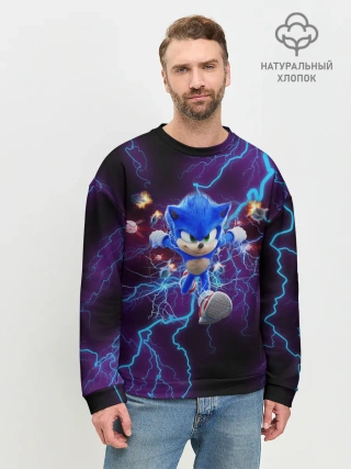 Мужской свитшот базовый / SONIC