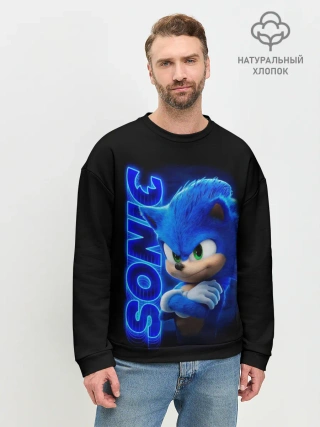 Мужской свитшот базовый / SONIC