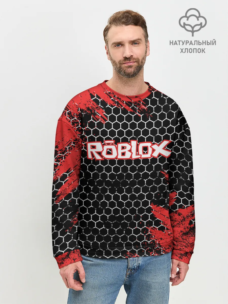 Мужской свитшот базовый / ROBLOX
