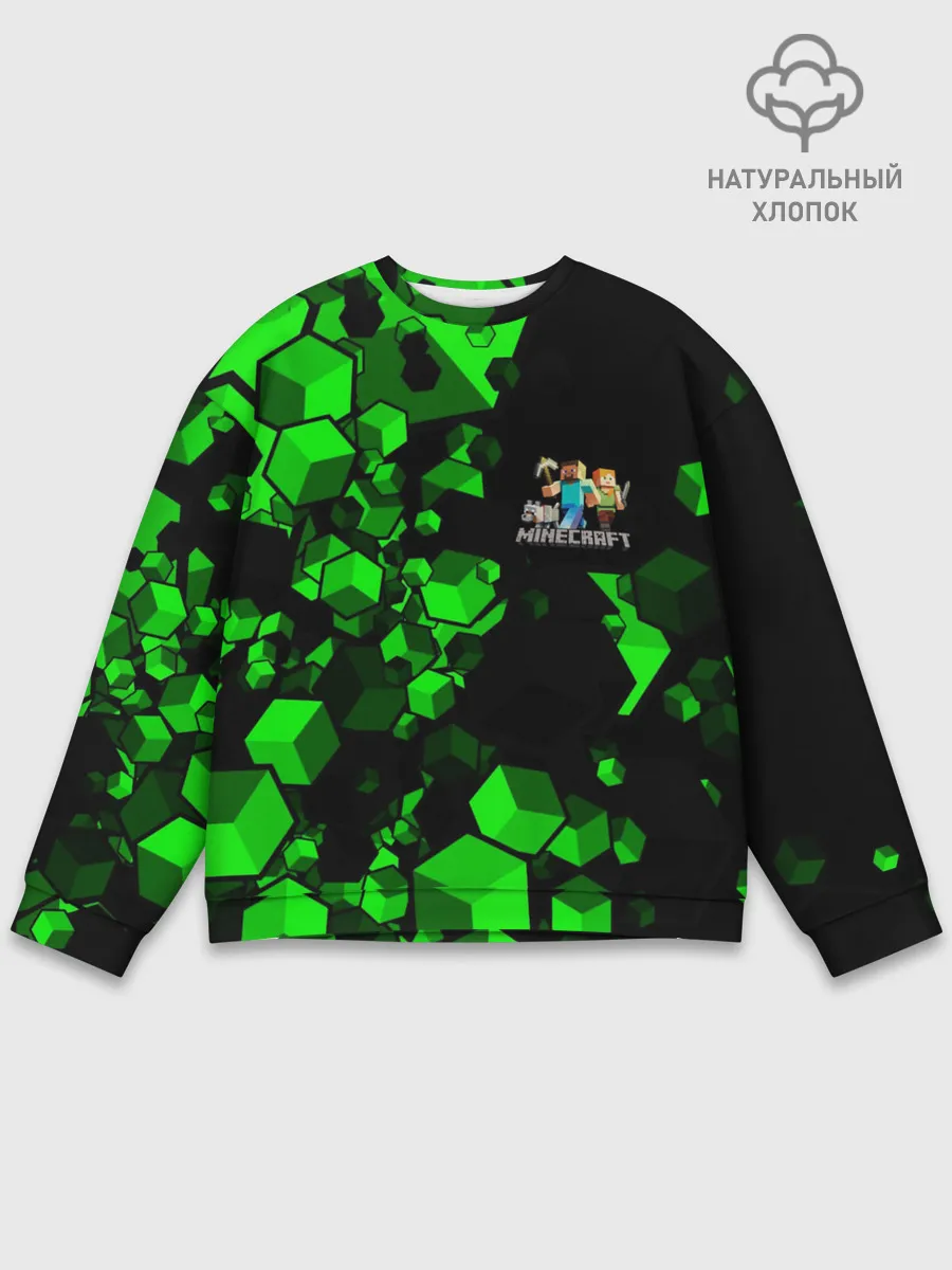 Мужской свитшот базовый / MINECRAFT
