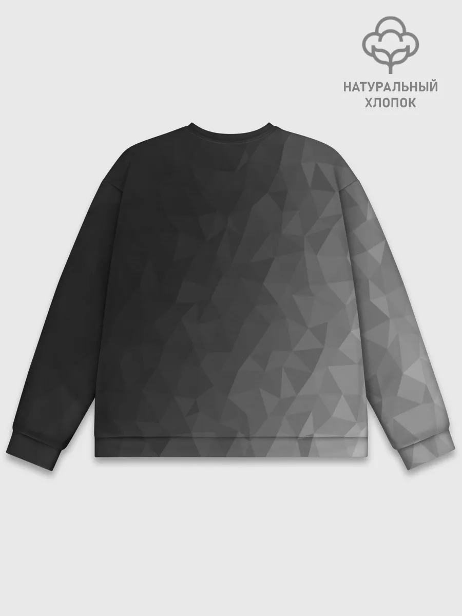 Мужской свитшот базовый / Dark abstraction