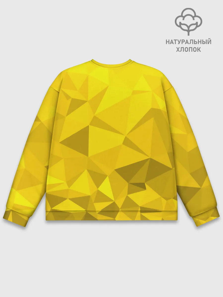 Мужской свитшот базовый / YELLOW ABSTRACT