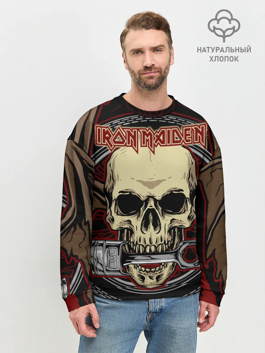 Мужской свитшот базовый / Iron Maiden