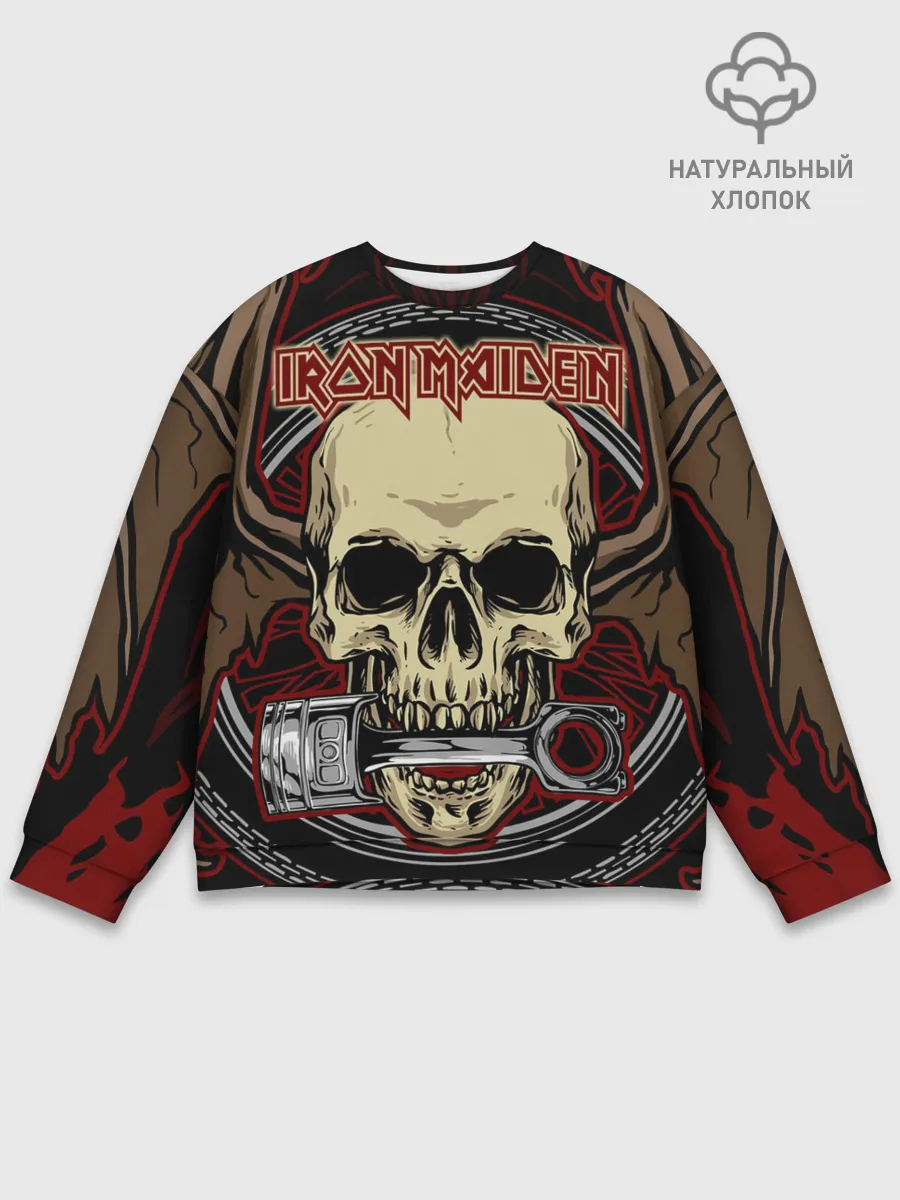 Мужской свитшот базовый / Iron Maiden